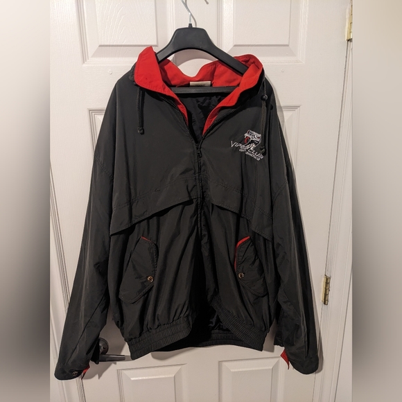 Vintage Dodge Viper Club Of America Jacket XL Lee Windbreaker with viper on back - Picture 2 of 5